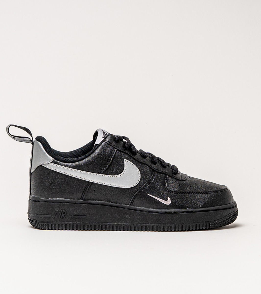 Nike Air Force 1 07 Lv8 Ut Black Metallic Silver CornerStreet